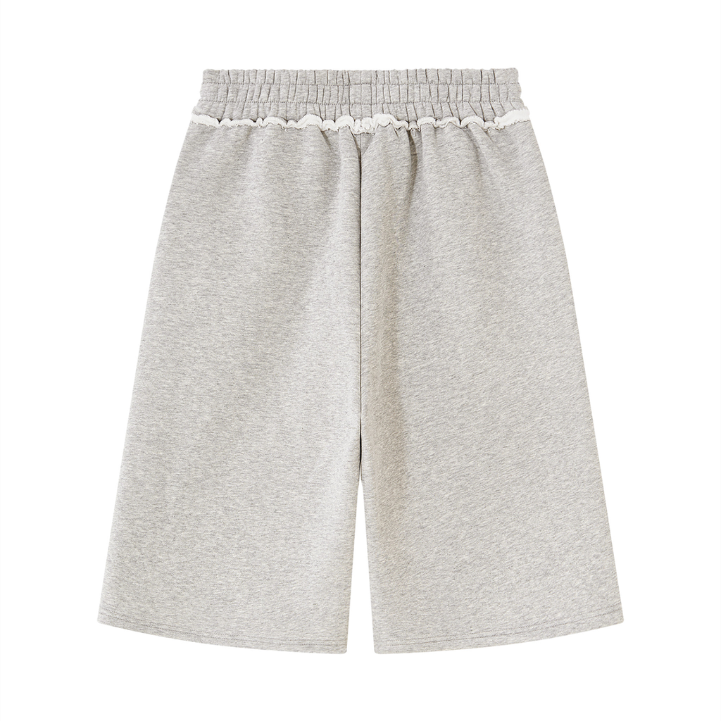 NOVUS — NOMOLOVE Collection Gray Long Shorts
