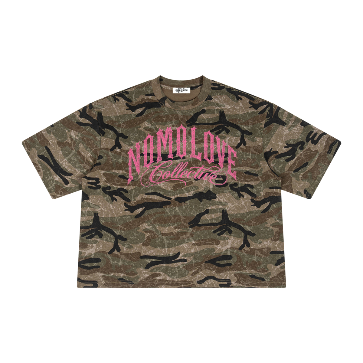 NOVUS — NOMOLOVE Collection Boxy Camo Tee